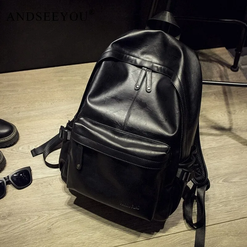 Andseeyou Brand Leather Backpackage Men's Korean Style Genuine Leather Fashion Trendy All-Matching Casual Backpack Men's British
Andseeyou Brand Leather Backpackage Men's Korean Style Genuine Leather Fashion Trendy All-Matching Casual Backpack Men's British