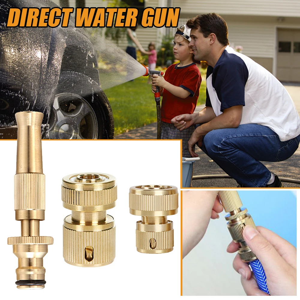 Pure Copper Spray Nozzle High Pressure Sprayer Household Car Wash Tools Adjustable Water Outlet Mode Portable Hot Sale
Pure Copper Spray Nozzle High Pressure Sprayer Household Car Wash Tools Adjustable Water Outlet Mode Portable Hot Sale