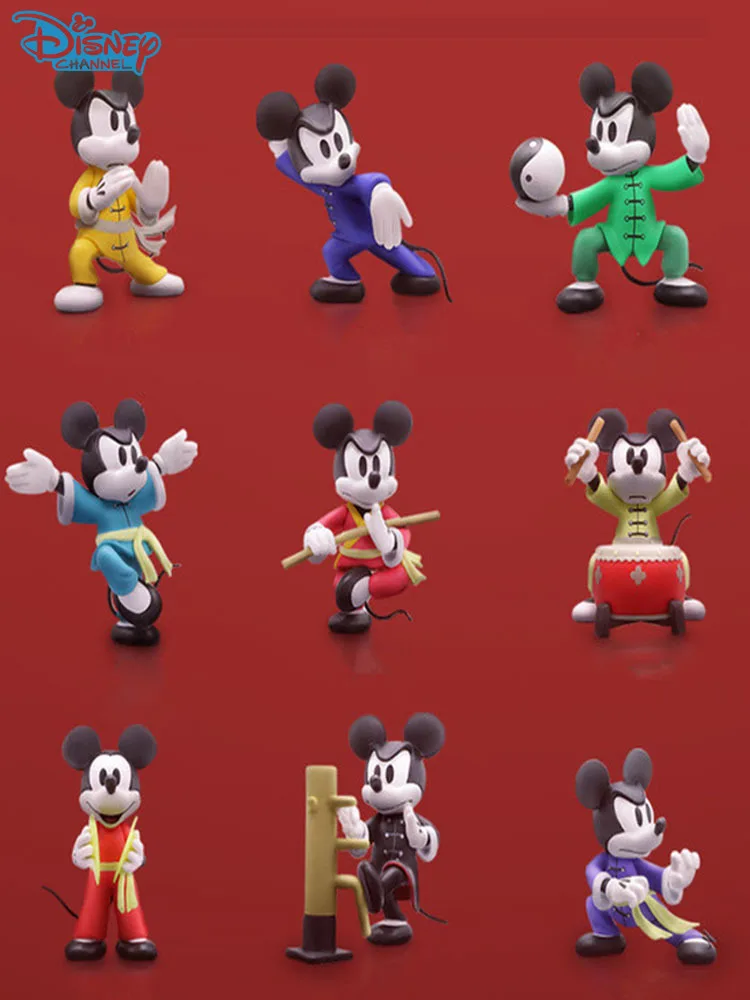 Disney Chinese Kung Fu Mickey Mouse Series Blind Box Anime Figures Mickey Action Figurine Tide Toys Children Gift Home Ornaments
Disney Chinese Kung Fu Mickey Mouse Series Blind Box Anime Figures Mickey Action Figurine Tide Toys Children Gift Home Ornaments