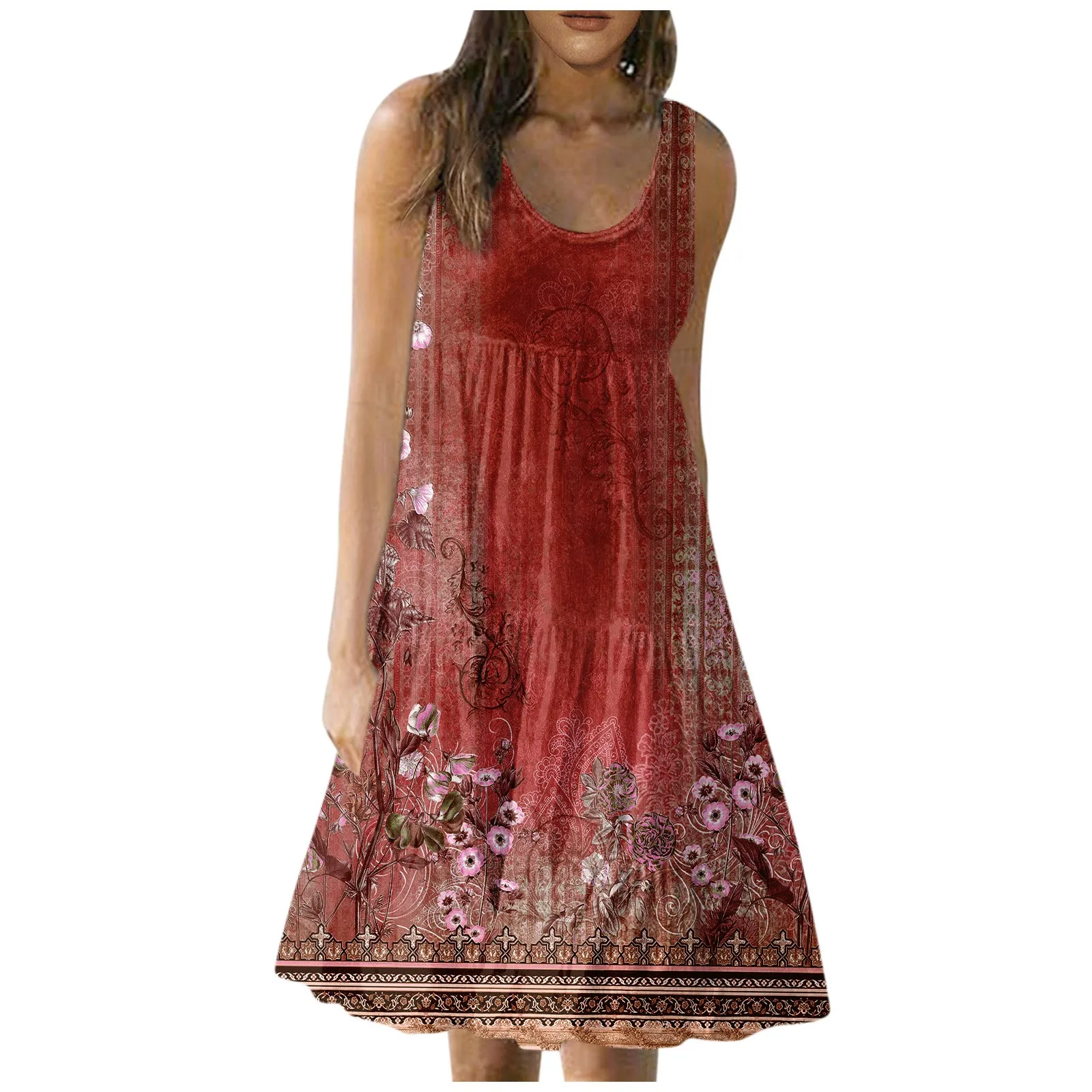 Dress For Women 2023 Vintage Side Split Beach Dress Sling V-Neck Swimsuit Floral Printed Holiday Daily Mini Women'S Dress Платье
Dress For Women 2023 Vintage Side Split Beach Dress Sling V-Neck Swimsuit Floral Printed Holiday Daily Mini Women'S Dress Платье