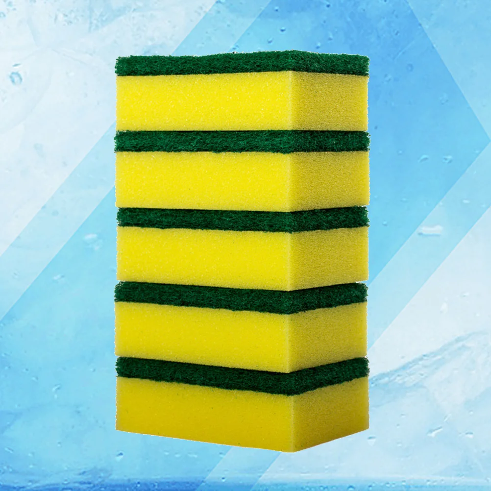 20pcs Sponge Scouring Pads Dishwashing Sponge Kitchen Cleaning Wash Pot Brushes(Yellow+Green) Scrubbers Melamine
20pcs Sponge Scouring Pads Dishwashing Sponge Kitchen Cleaning Wash Pot Brushes(Yellow+Green) Scrubbers Melamine