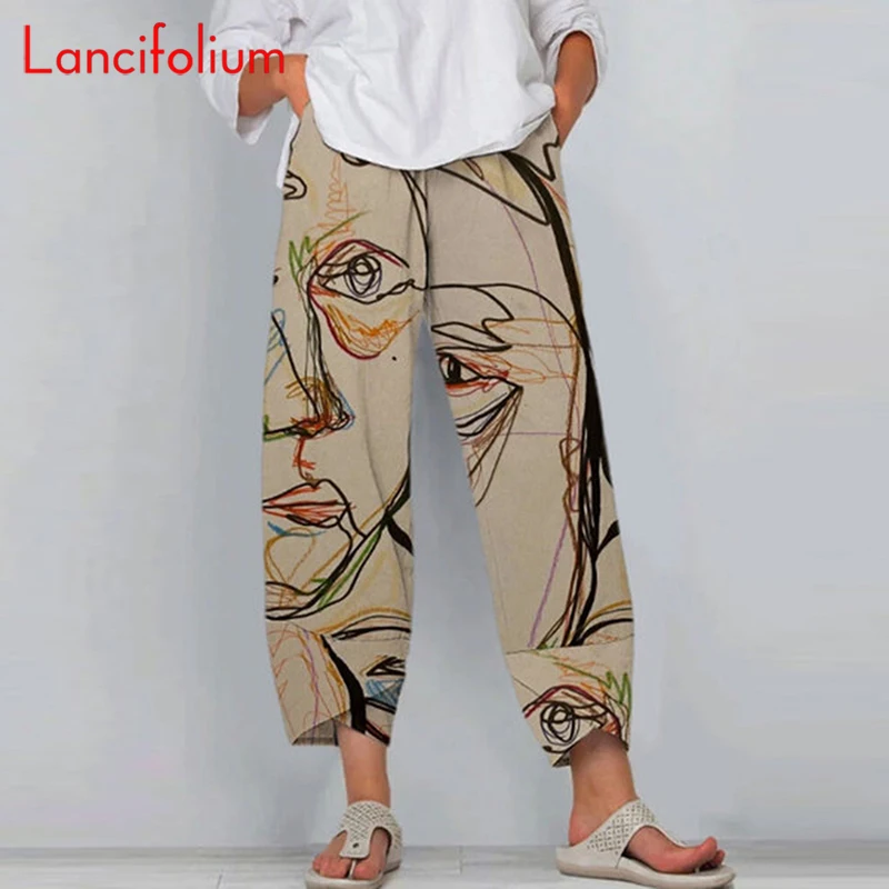 Summer Fall High Waist Ankle Length Pants Chic Streetwear Cross Cuff Personal Graffiti Patchwork Wide Leg Bloomers Hip Hop Pants
Summer Fall High Waist Ankle Length Pants Chic Streetwear Cross Cuff Personal Graffiti Patchwork Wide Leg Bloomers Hip Hop Pants