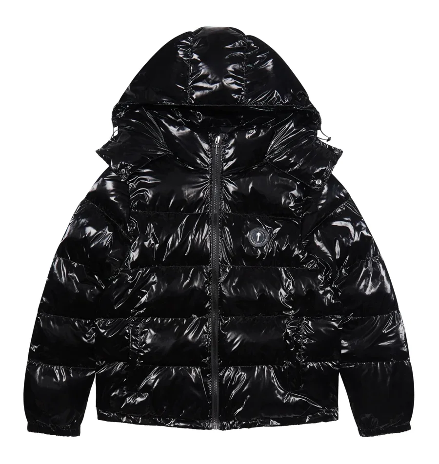 23FW TOP Trapstar Coats Men Women Embroidery Logo Shiny Black Irongate Jacket Detachable Hood High Quality Winter Jacket
23FW TOP Trapstar Coats Men Women Embroidery Logo Shiny Black Irongate Jacket Detachable Hood High Quality Winter Jacket