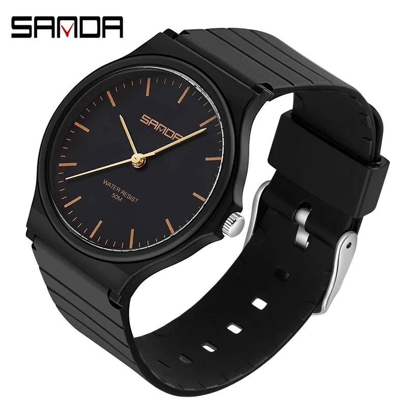 Sanda Top Brand Mens Watches 30 Meters Waterproof Small Fresh Students Gifts Simple Ladies Wristwatches Sports Erkek Kol Saati
Sanda Top Brand Mens Watches 30 Meters Waterproof Small Fresh Students Gifts Simple Ladies Wristwatches Sports Erkek Kol Saati