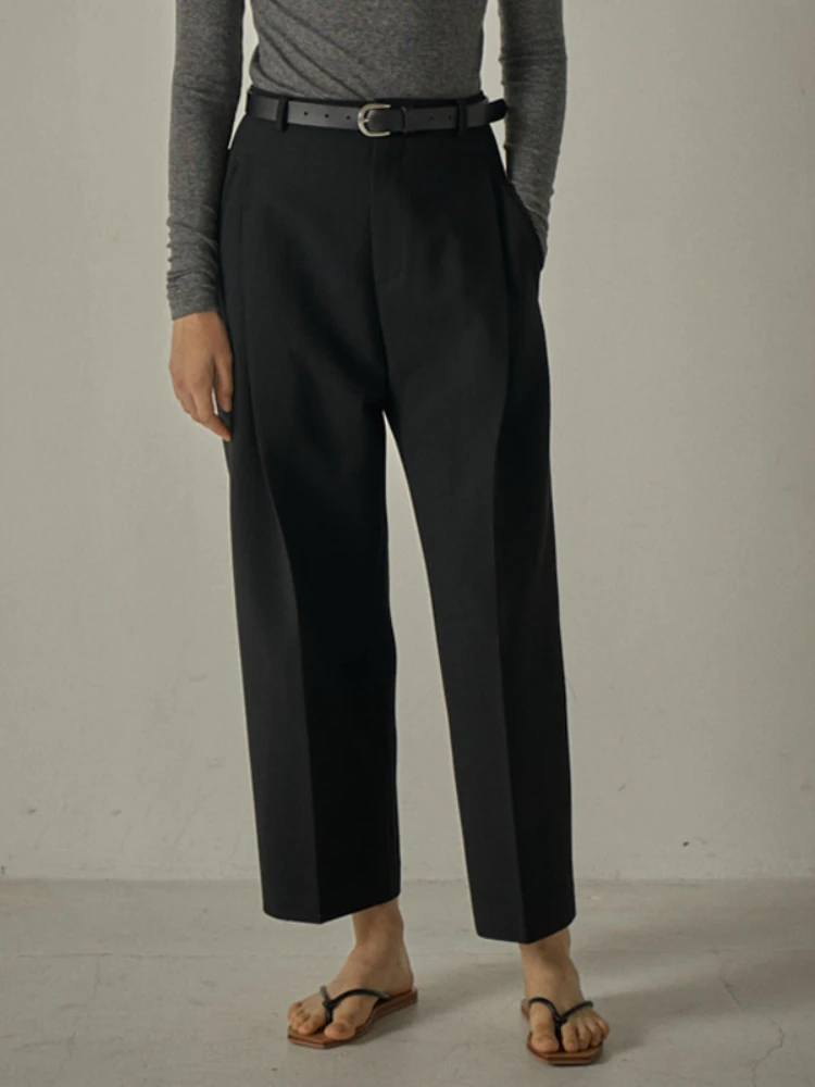 RECTO Nine-point Pants Women 2022 Spring and Summer New Korean Version Wide-leg Pants High-waisted Slim Casual Suit Pants
RECTO Nine-point Pants Women 2022 Spring and Summer New Korean Version Wide-leg Pants High-waisted Slim Casual Suit Pants