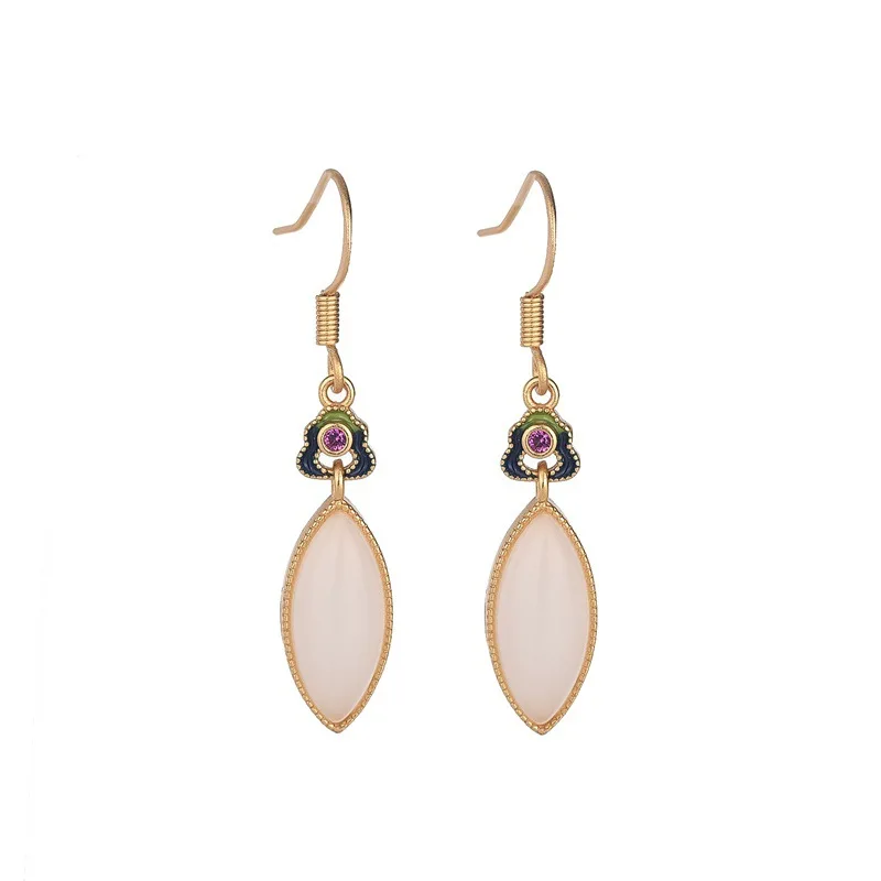 Chinese Cheongsam Style Earings for Women Oriental Vintage Romantic Water Drop Jewelry Wedding Gifts with Box Wholesale
Chinese Cheongsam Style Earings for Women Oriental Vintage Romantic Water Drop Jewelry Wedding Gifts with Box Wholesale