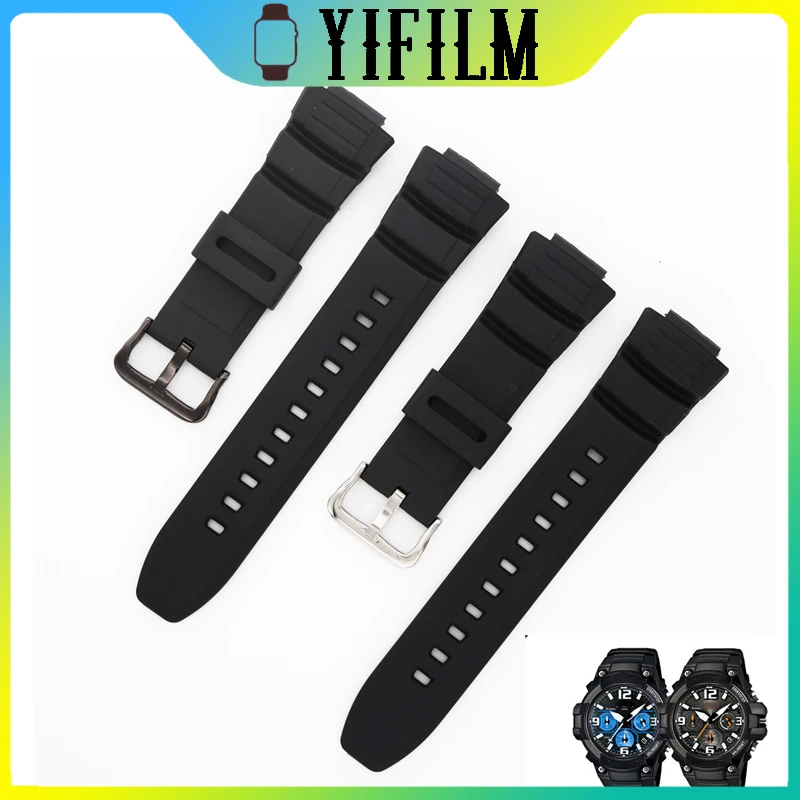 Durable Anti-fall Strap For Casio MCW 100H 110H W-S220 HDD-S100 Fashion Silicone Replacement Black Sports Wrist Strap WatchBands
Durable Anti-fall Strap For Casio MCW 100H 110H W-S220 HDD-S100 Fashion Silicone Replacement Black Sports Wrist Strap WatchBands