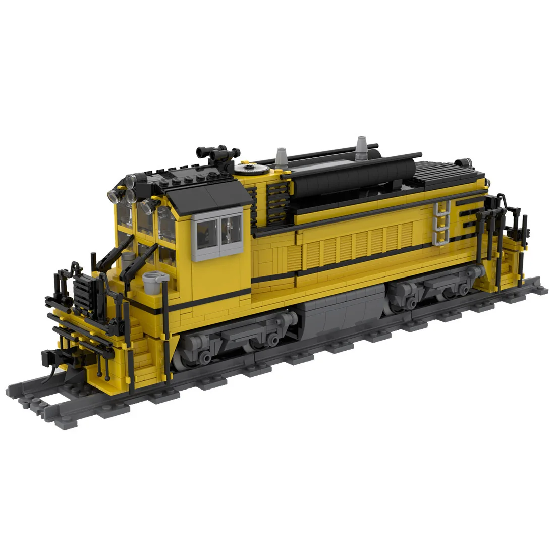 Authorized MOC-87389 SW1200RS Train Model 1230parts Vehicle Building Blocks MOC Set - By Yellow.LXF
Authorized MOC-87389 SW1200RS Train Model 1230parts Vehicle Building Blocks MOC Set - By Yellow.LXF