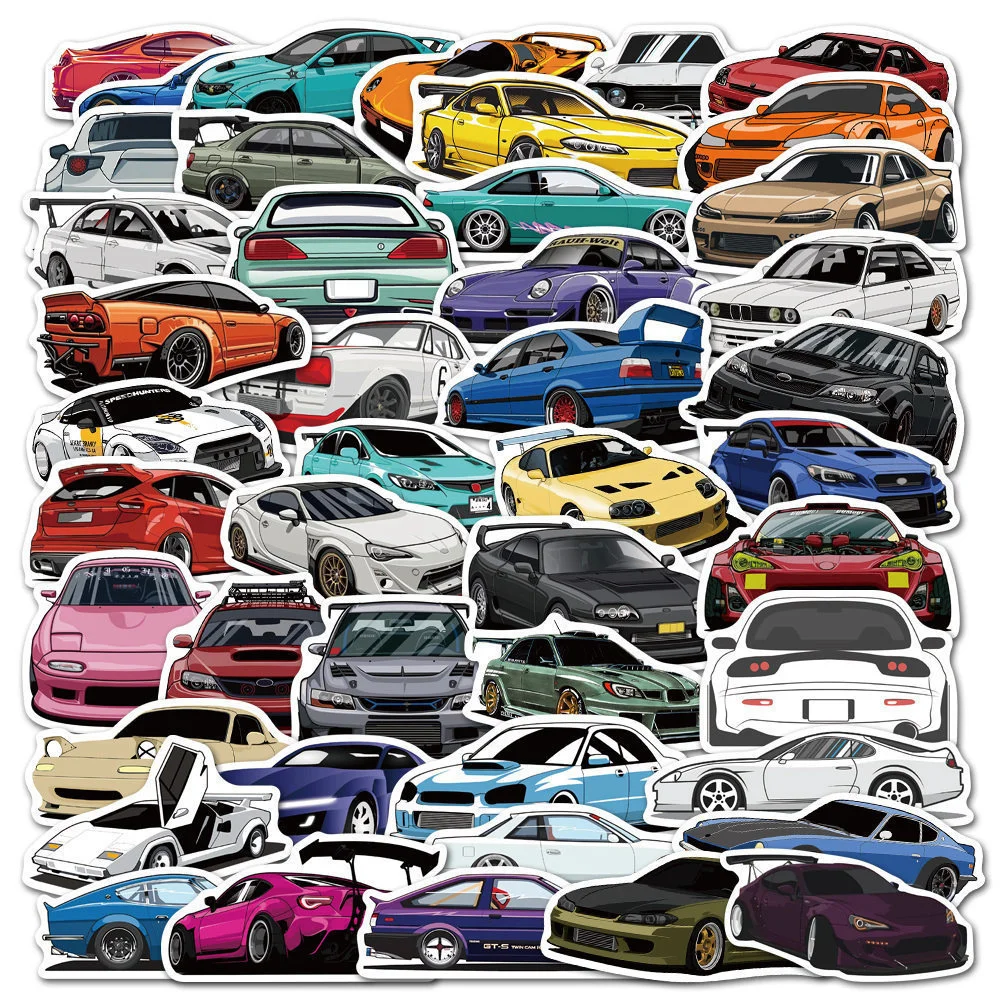10/30/50PCS New Sports Car Sticker Pack Cartoon Creative Animation Kids Computer Luggage Chair Decoration Waterproof Wholesale
10/30/50PCS New Sports Car Sticker Pack Cartoon Creative Animation Kids Computer Luggage Chair Decoration Waterproof Wholesale