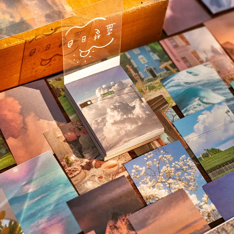 30sheets/pack Landscape Nature Stickers Mini Book Aesth Planner Adhesive Collage Diary School Stationary DIY Scrapbooking 
30sheets/pack Landscape Nature Stickers Mini Book Aesth Planner Adhesive Collage Diary School Stationary DIY Scrapbooking