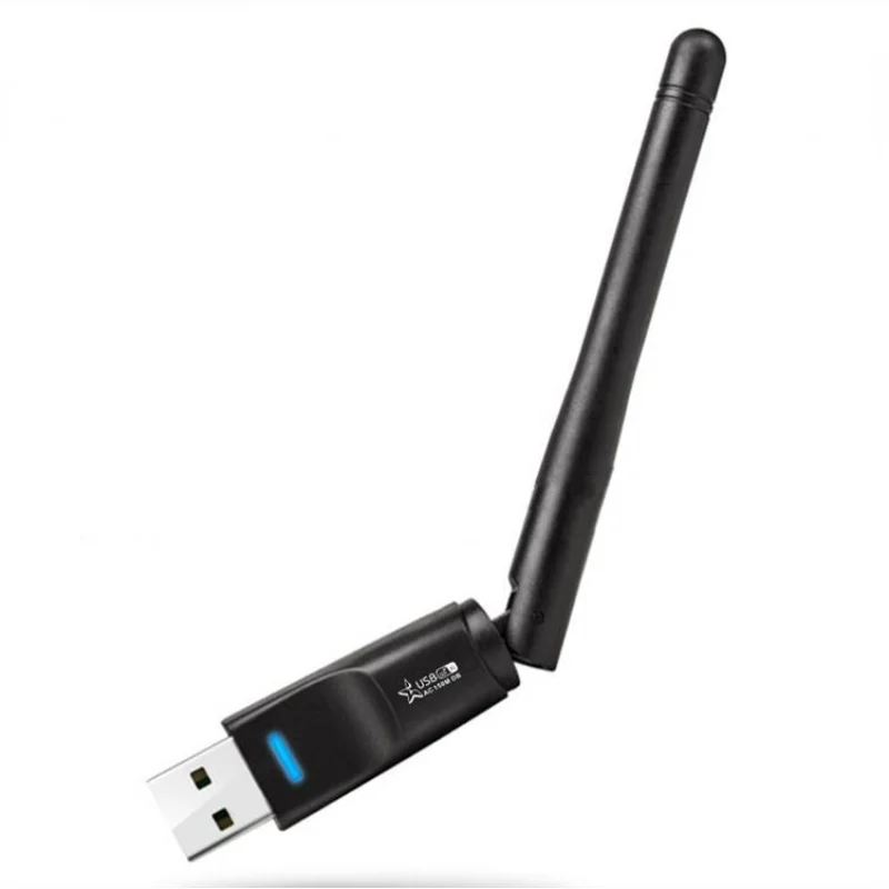 

WiFi Wireless Network Card USB 2.0 150M 802.11 B/g/n LAN Adapter with Rotatable Antenna for Laptop PC Mini Wi-fi Dongle