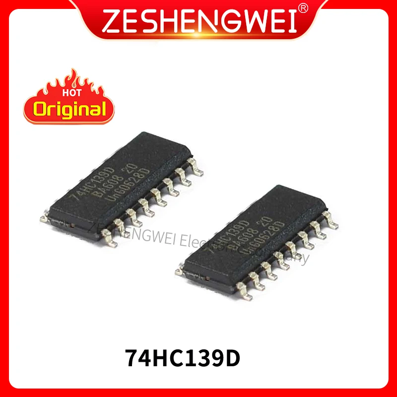 10pcs/lot 74HC139D 74HC139 SOP package Dual 2-4 line decoder / demultiplexer new original
10pcs/lot 74HC139D 74HC139 SOP package Dual 2-4 line decoder / demultiplexer new original