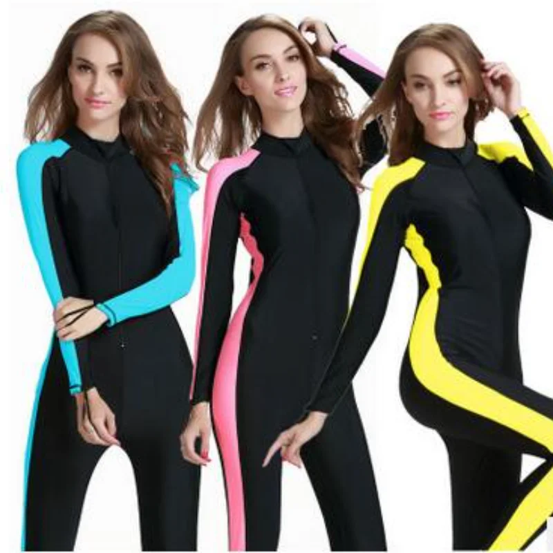 

SBART UPF50+ Swimming Snorkeling Surfing Sports Swimwear Clothing One Pieces Wetsuit Women Diving Suit Swimsuit Swimwear