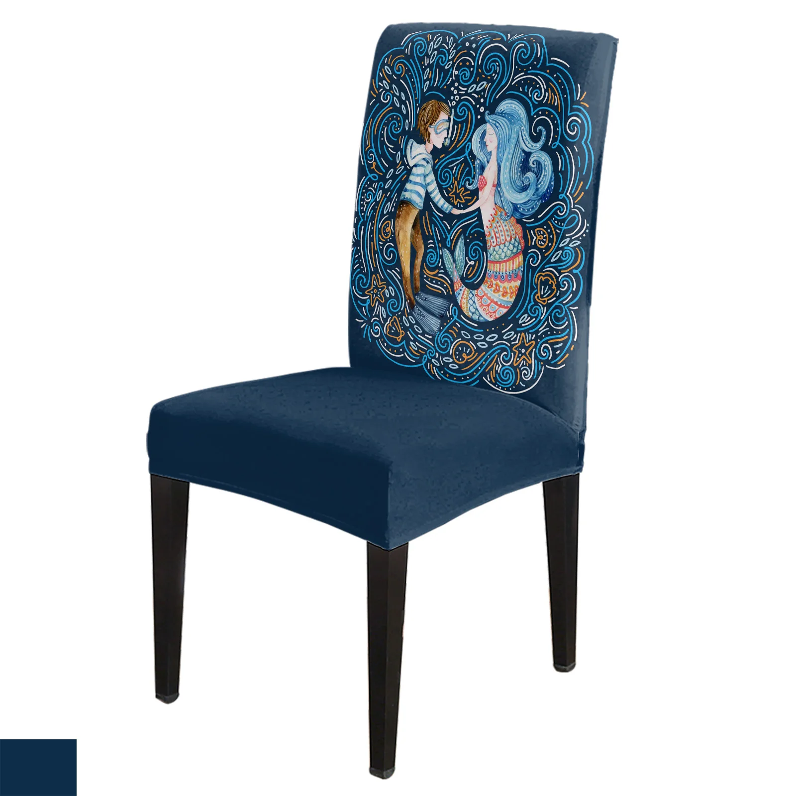 Sailor Mermaid Doodle Cartoon Stretch Chair Cover Kitchen Dinning Chair Seat Cover Christmas Chair Covers
Sailor Mermaid Doodle Cartoon Stretch Chair Cover Kitchen Dinning Chair Seat Cover Christmas Chair Covers