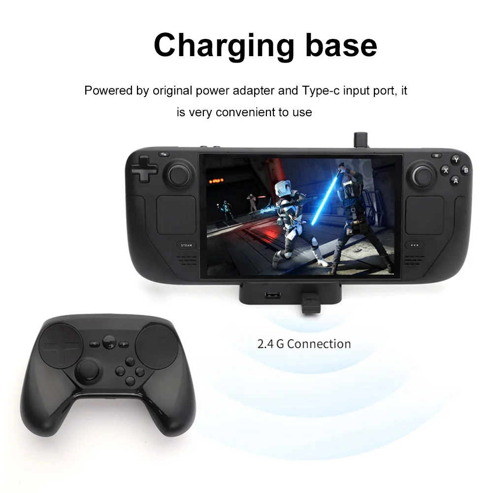 Plastic Console Docking Station USB2.0 Type-C Charger ABS External Splitter Adapter Replacement Games Accessories for Steam Deck
Plastic Console Docking Station USB2.0 Type-C Charger ABS External Splitter Adapter Replacement Games Accessories for Steam Deck