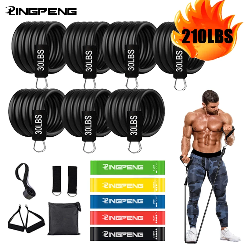 Resistance Bands Set 7 Piece Exercise Band Portable Home Gym Accessories Professional Fitness Elastic Rubber Workout Expander
Resistance Bands Set 7 Piece Exercise Band Portable Home Gym Accessories Professional Fitness Elastic Rubber Workout Expander