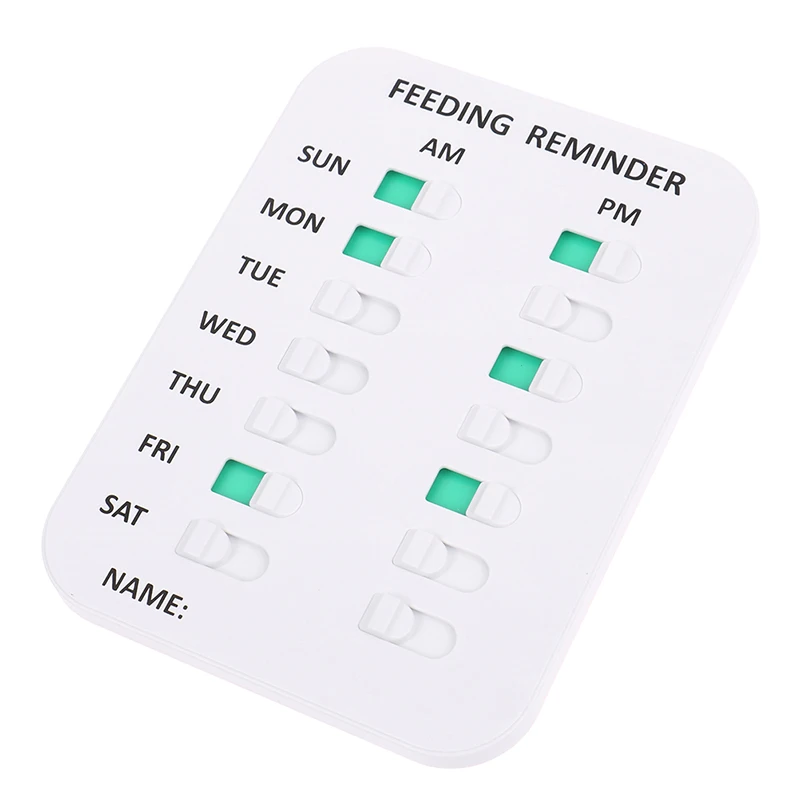 1 Pcs Timed Pet Feeder Cat And Dog Feeding Reminder Record Board Feeding Reminder Magnetic Indicator Chart
1 Pcs Timed Pet Feeder Cat And Dog Feeding Reminder Record Board Feeding Reminder Magnetic Indicator Chart