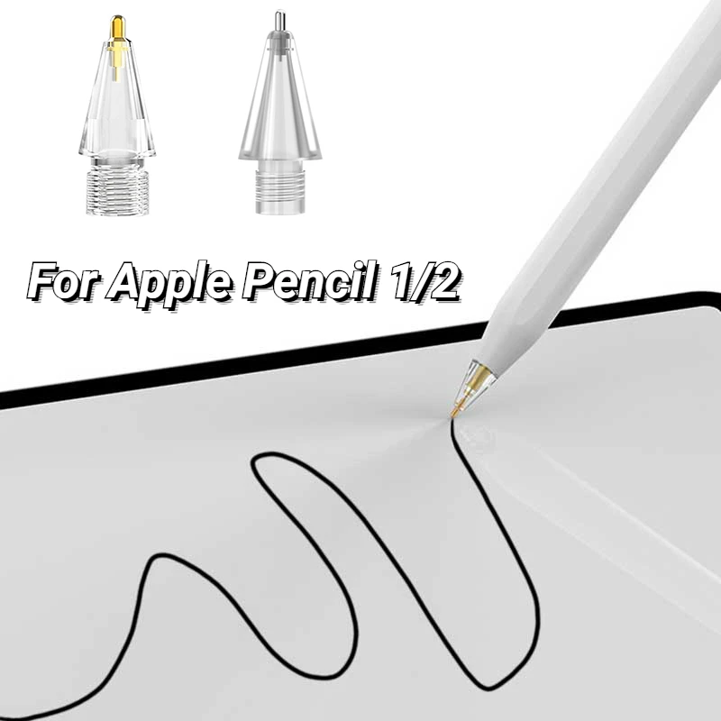 Transparent Replacement Tip for Apple Pencil 1 2 Touchscreen Stylus Pen Nib Clear Protective Cover For Apple Pencil 1/2
Transparent Replacement Tip for Apple Pencil 1 2 Touchscreen Stylus Pen Nib Clear Protective Cover For Apple Pencil 1/2