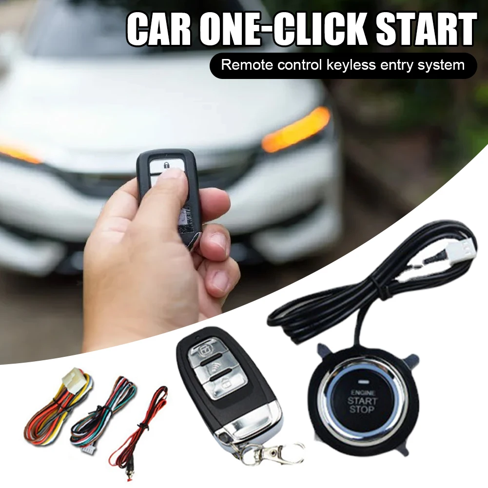 Car Alarm Remote Control System Keyless Entry Engine Start Alarm System Trunk Opening Anti-Theft Push Button Starter Stop Auto
Car Alarm Remote Control System Keyless Entry Engine Start Alarm System Trunk Opening Anti-Theft Push Button Starter Stop Auto