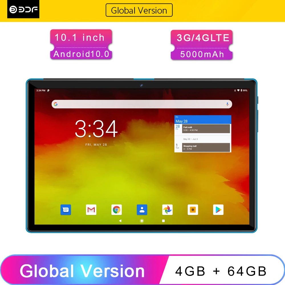 Планшет на Android, экран 10,1 дюйма, Android, 4 Гб + 64 ГБ ,планшет android,планшет 10 дюймов,планшет
Планшет на Android, экран 10,1 дюйма, Android, 4 Гб + 64 ГБ ,планшет android,планшет 10 дюймов,планшет