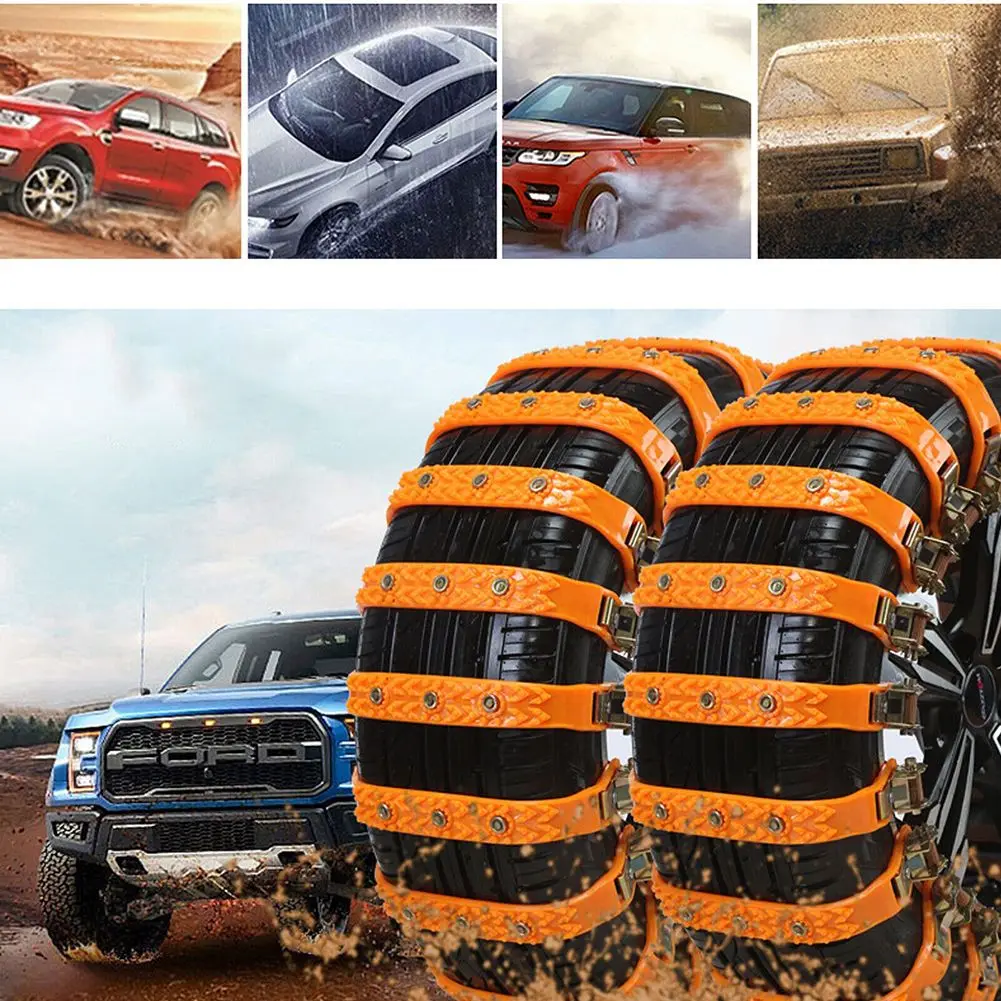 Brand New Car Spare Parts Tyre Chain 30 X 4cm Anti-wear Car Accessories Easy To Operate Skid-resistant 1/2/4/6Pcs
Brand New Car Spare Parts Tyre Chain 30 X 4cm Anti-wear Car Accessories Easy To Operate Skid-resistant 1/2/4/6Pcs