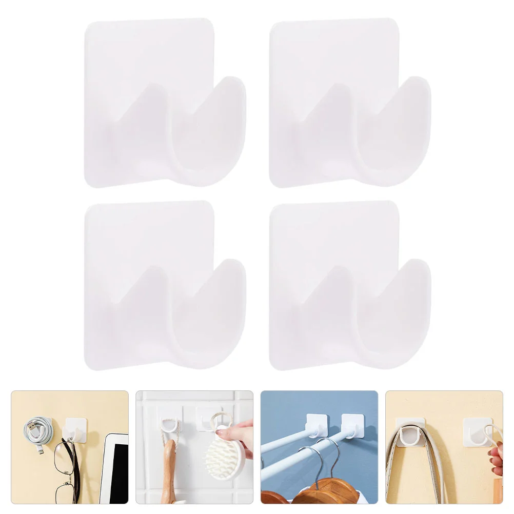 4pcs Curtain Pole Bracket Hooks Curtain Rod Support Bracket Single Rod Brackets
4pcs Curtain Pole Bracket Hooks Curtain Rod Support Bracket Single Rod Brackets