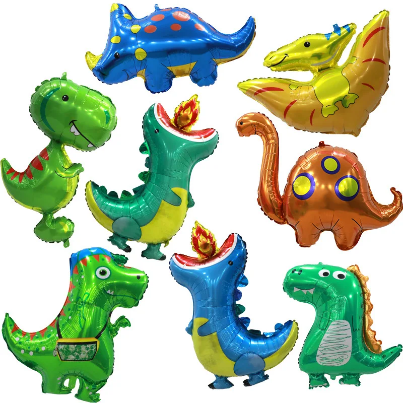 New 1Pc Dinosaur Foil Balloons Green Dinosaur Standing Dragon Birthday Party Decorations Kids Supplies Boy Toys Air Globos Gifts
New 1Pc Dinosaur Foil Balloons Green Dinosaur Standing Dragon Birthday Party Decorations Kids Supplies Boy Toys Air Globos Gifts
