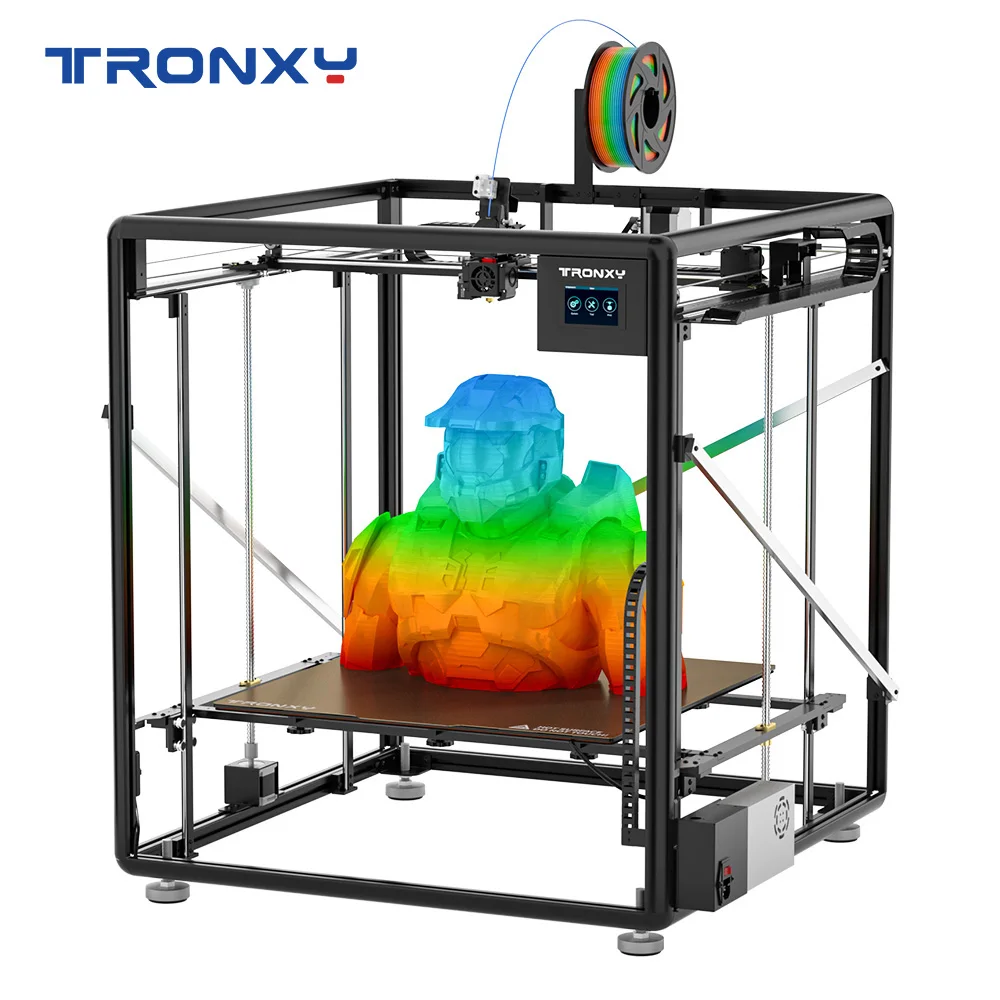 Новый обновленный 3D принтер Tronxy VEHO-600 большой прямой привод 600*600 мм силиконовая Подогреваемая кровать PEI Магнитная стальная платформа
Новый обновленный 3D принтер Tronxy VEHO-600 большой прямой привод 600*600 мм силиконовая Подогреваемая кровать PEI Магнитная стальная платформа