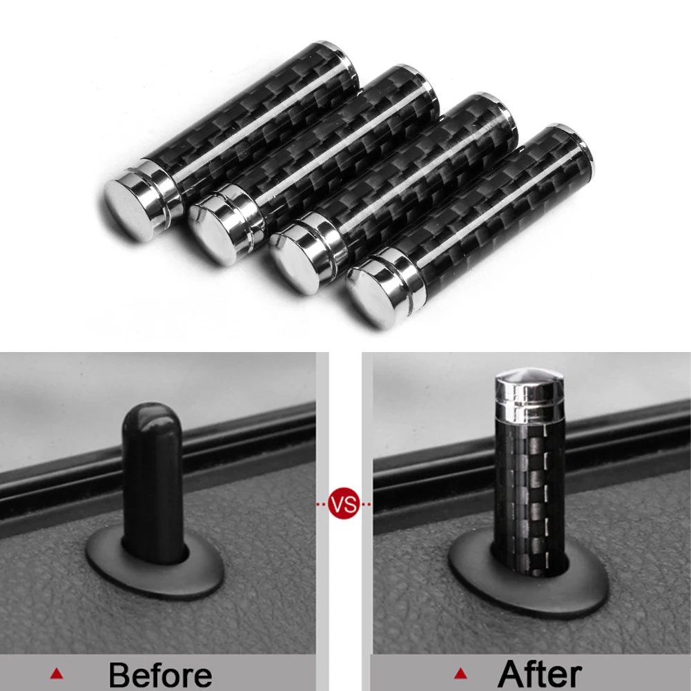 4Pcs Car Door Lock Pin Cover Door Bolt Decorative Cap Carbon Fiber for BMW E46 E90 E60 E39 F30 F10 E36 F20 G30 G20 G05 Parts
4Pcs Car Door Lock Pin Cover Door Bolt Decorative Cap Carbon Fiber for BMW E46 E90 E60 E39 F30 F10 E36 F20 G30 G20 G05 Parts