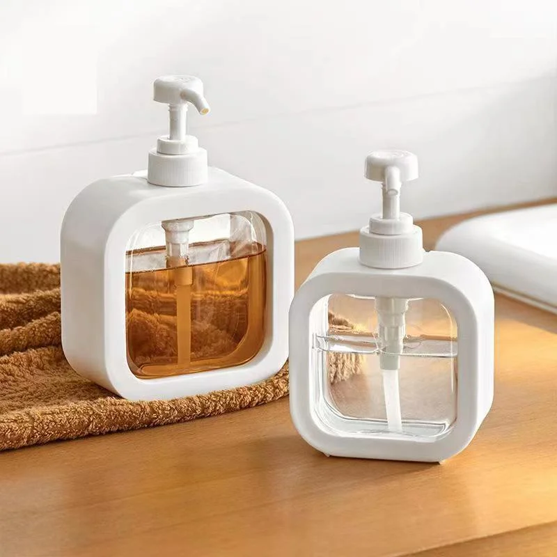 300/500ML Clear Plastic Pump Bottles Lotion Shampoo Refillable Portable Travel Dispenser Press Type Home Liquid Soap Dispenser
300/500ML Clear Plastic Pump Bottles Lotion Shampoo Refillable Portable Travel Dispenser Press Type Home Liquid Soap Dispenser