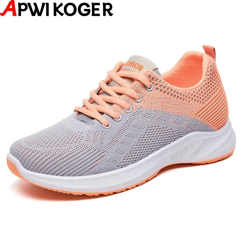 Mesh Ladies Breathable Sneakers Lace Up Light Fitness Shoes Breathable Fashion Platform Shoes Non-Slip for Outdoor Fitness Shoes
Mesh Ladies Breathable Sneakers Lace Up Light Fitness Shoes Breathable Fashion Platform Shoes Non-Slip for Outdoor Fitness Shoes