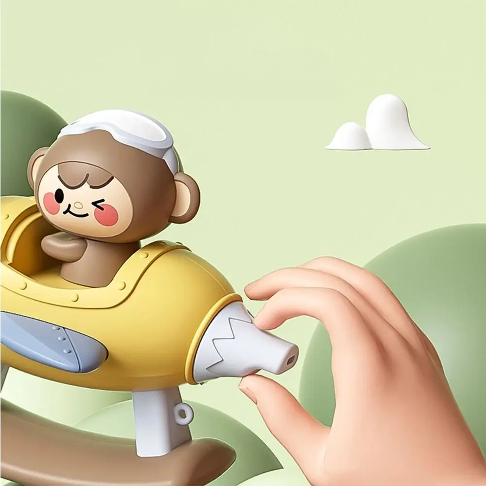 Милая Забавная детская музыкальная игрушка, пластиковая обезьяна, вращающаяся игрушка, маленький самолет, детская игрушка со свистком, Просвечивающая игрушка
Милая Забавная детская музыкальная игрушка, пластиковая обезьяна, вращающаяся игрушка, маленький самолет, детская игрушка со свистком, Просвечивающая игрушка