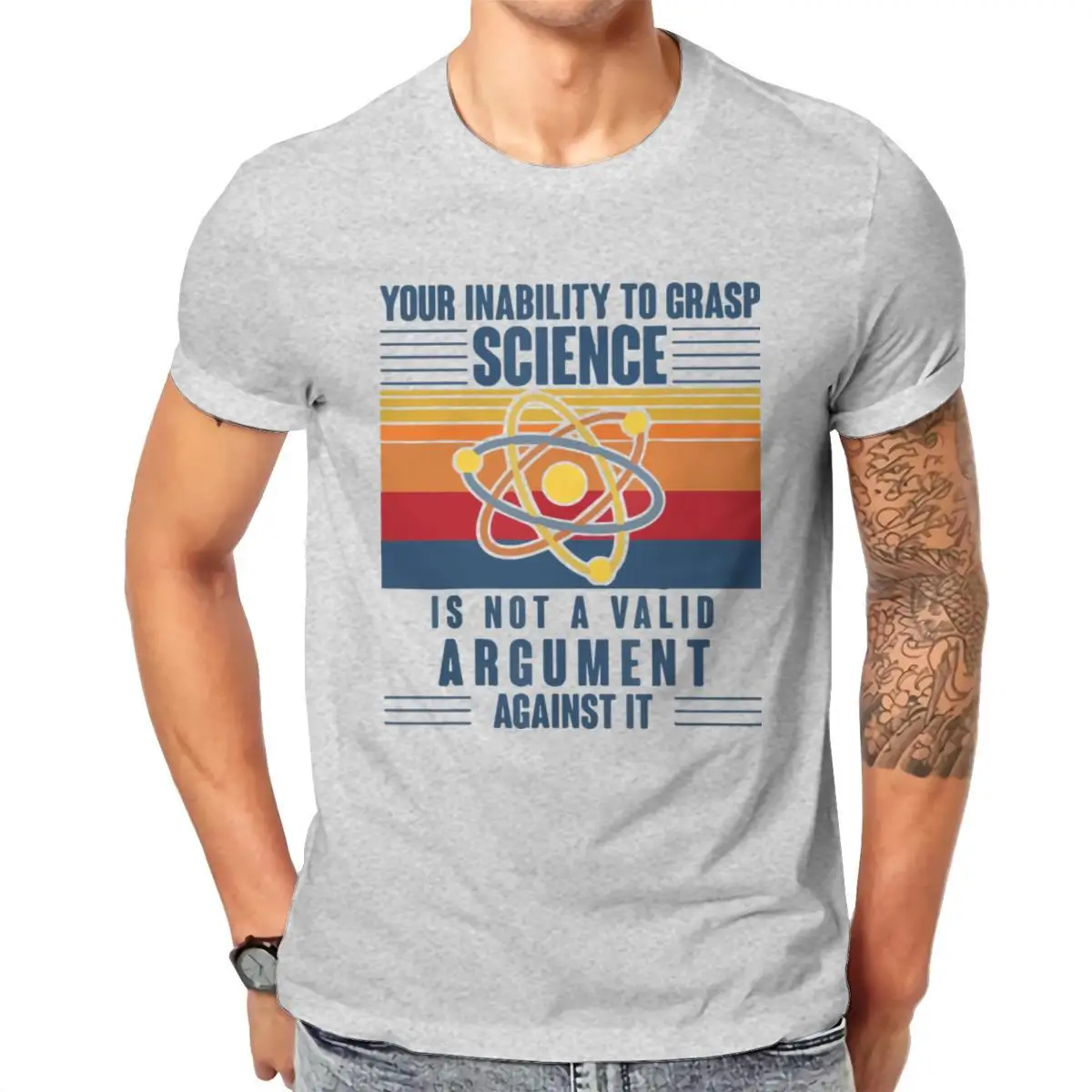 Wholesale your inability to grasp science is not a valid Unisex Vintage Sport T-Shirt Games White Streetwear Woman 103301
Wholesale your inability to grasp science is not a valid Unisex Vintage Sport T-Shirt Games White Streetwear Woman 103301