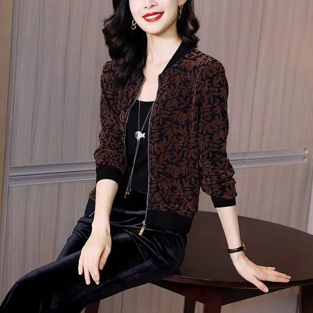 2022 Fashion Korean Summer Chiffon Print Jacket Women Long Sleeve Sunscreen Zipper Baseball Bomber Jackets Coats Female Outwear
2022 Fashion Korean Summer Chiffon Print Jacket Women Long Sleeve Sunscreen Zipper Baseball Bomber Jackets Coats Female Outwear