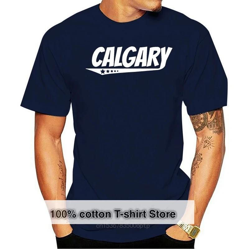 New Style Customized Calgary Retro Comic Book Style Logo T-Shirt Cotton Crew Neck Harajuku Men's Tshirts Camisas Shirt
New Style Customized Calgary Retro Comic Book Style Logo T-Shirt Cotton Crew Neck Harajuku Men's Tshirts Camisas Shirt
