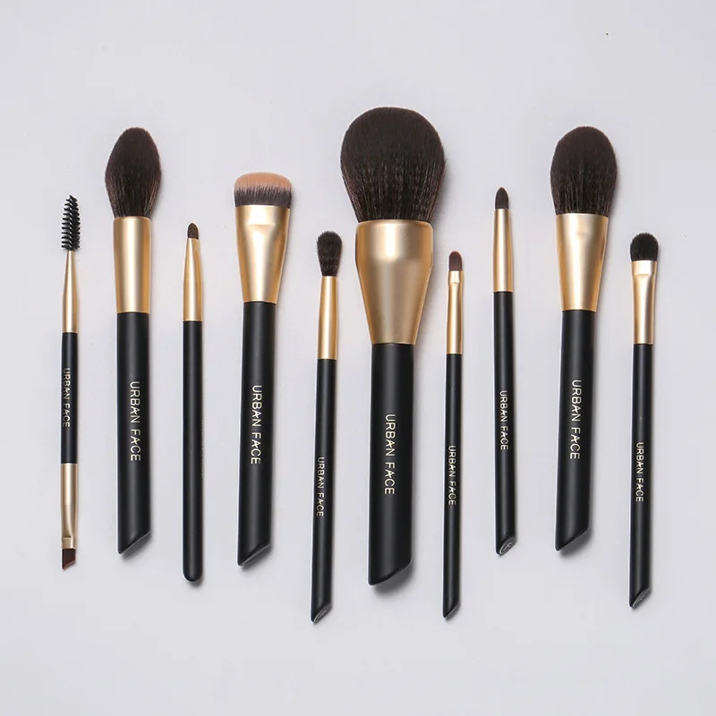 10pcs Black High Quality Fiber Wool Makeup Brush Set Soft Fluffy Makeup Tools for Women Beauty Cosmetics Blush Eyebrow Lip Brush
10pcs Black High Quality Fiber Wool Makeup Brush Set Soft Fluffy Makeup Tools for Women Beauty Cosmetics Blush Eyebrow Lip Brush