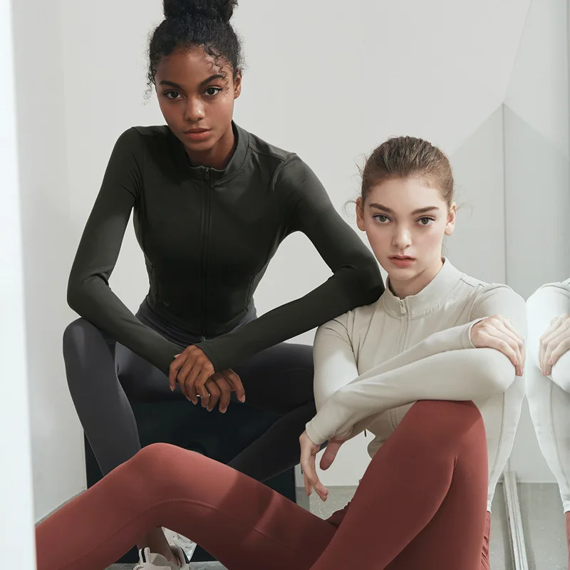 2022 Spring and Autumn Brushed Nude High Stretch Tight Yoga Clothing Short Zip Pocket Workout Jacket Sports Top
2022 Spring and Autumn Brushed Nude High Stretch Tight Yoga Clothing Short Zip Pocket Workout Jacket Sports Top