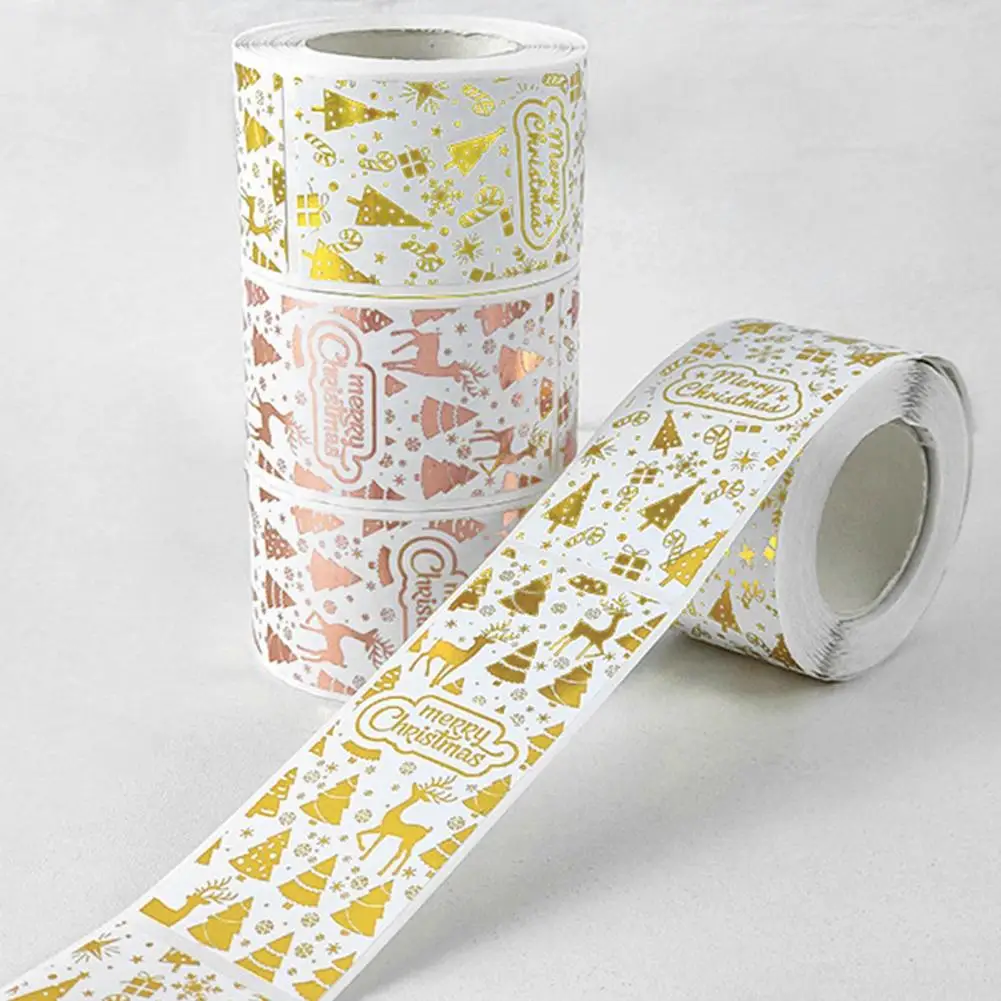 Great Stickiness 1 Roll Cute Snowflake Cartoon Print Seal Paper Exquisite Christmas Stickers Portable for Present
Great Stickiness 1 Roll Cute Snowflake Cartoon Print Seal Paper Exquisite Christmas Stickers Portable for Present