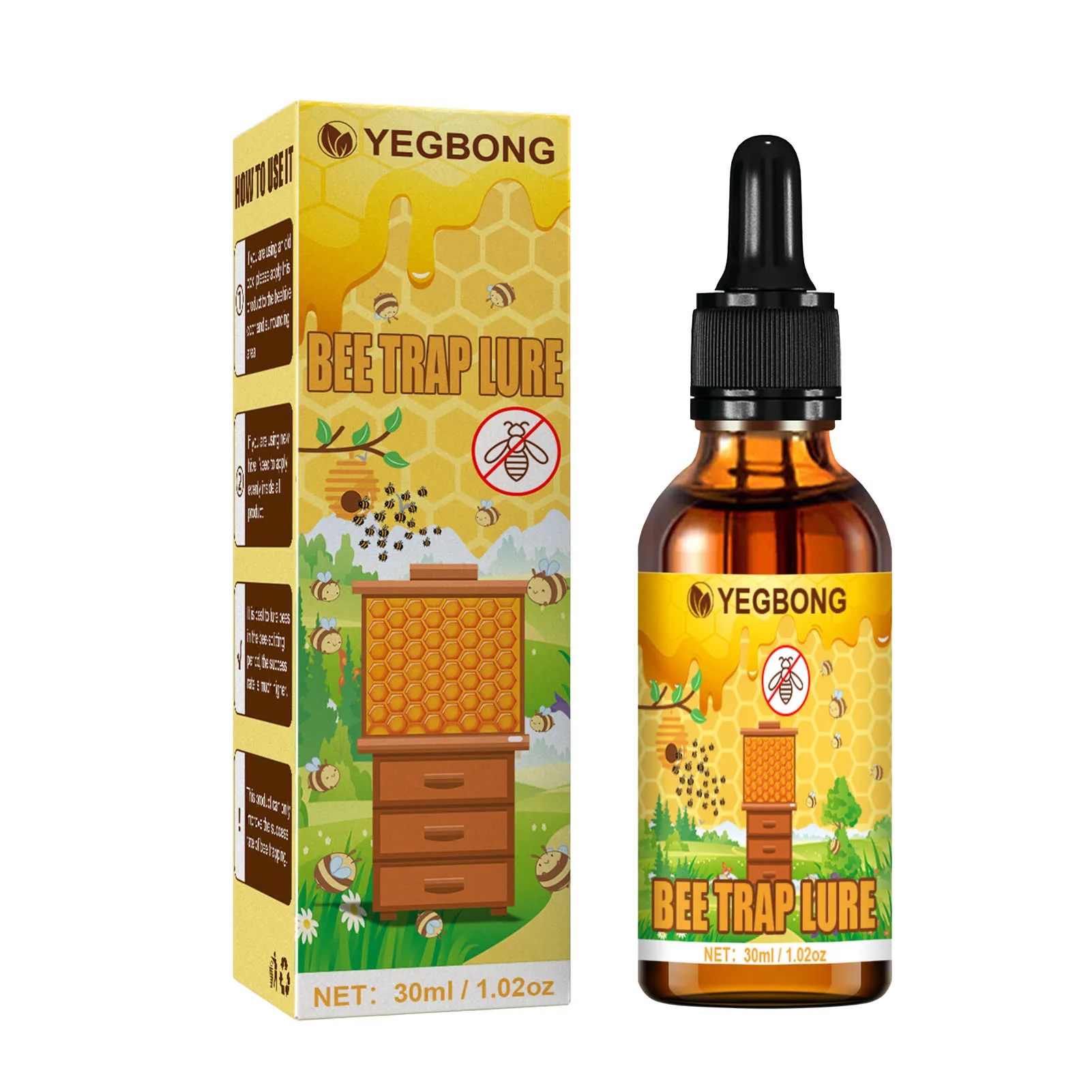 Carpenter Bee Trap Lure Carpenter Bee Trap Lure Honey Bees Attractant Bait Bee Traps for Outside Beekeeping Supplies
Carpenter Bee Trap Lure Carpenter Bee Trap Lure Honey Bees Attractant Bait Bee Traps for Outside Beekeeping Supplies