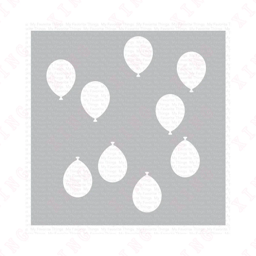 2022 Balloon Party Layering Stencil Painting Scrapbook Decoration Embossing Template Diy Gift Card Handmade Craft Reusable Molds
2022 Balloon Party Layering Stencil Painting Scrapbook Decoration Embossing Template Diy Gift Card Handmade Craft Reusable Molds