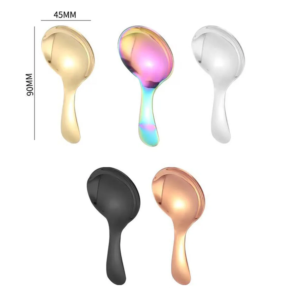 Stainless Steel Spoon Short Handle Round Head Spoons For Scooping Sugar Tea Coffee Dessert Kitchen Tableware
Stainless Steel Spoon Short Handle Round Head Spoons For Scooping Sugar Tea Coffee Dessert Kitchen Tableware