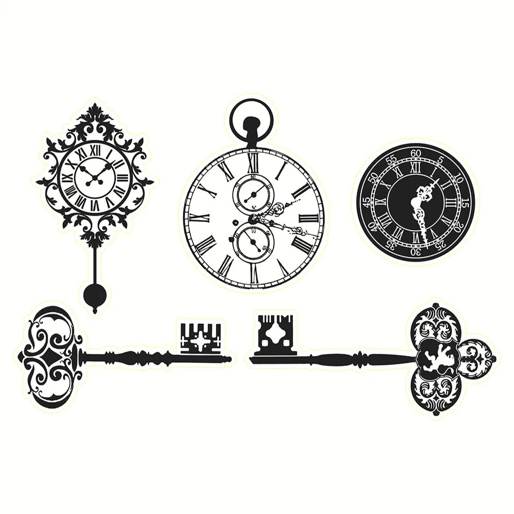 Vintage Clock Clear Stamps Seal for DIY Scrapbooking Card Transparent Stamps Making Photo Album Crafts Decoration New Stamps
Vintage Clock Clear Stamps Seal for DIY Scrapbooking Card Transparent Stamps Making Photo Album Crafts Decoration New Stamps