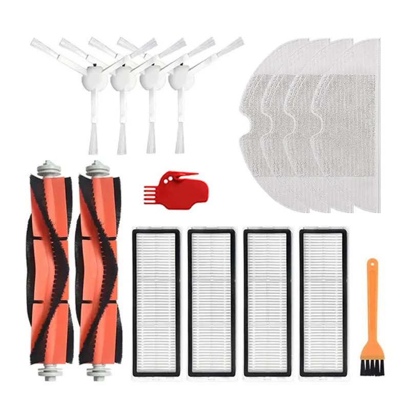 For Xiaomi Mijia 1C 2C / STYTJ01ZHM Dreame F9 HEPA Filter Main Side Brush Mop Cloth parts Kit Vacuum Cleaner Accessories Tool 
For Xiaomi Mijia 1C 2C / STYTJ01ZHM Dreame F9 HEPA Filter Main Side Brush Mop Cloth parts Kit Vacuum Cleaner Accessories Tool