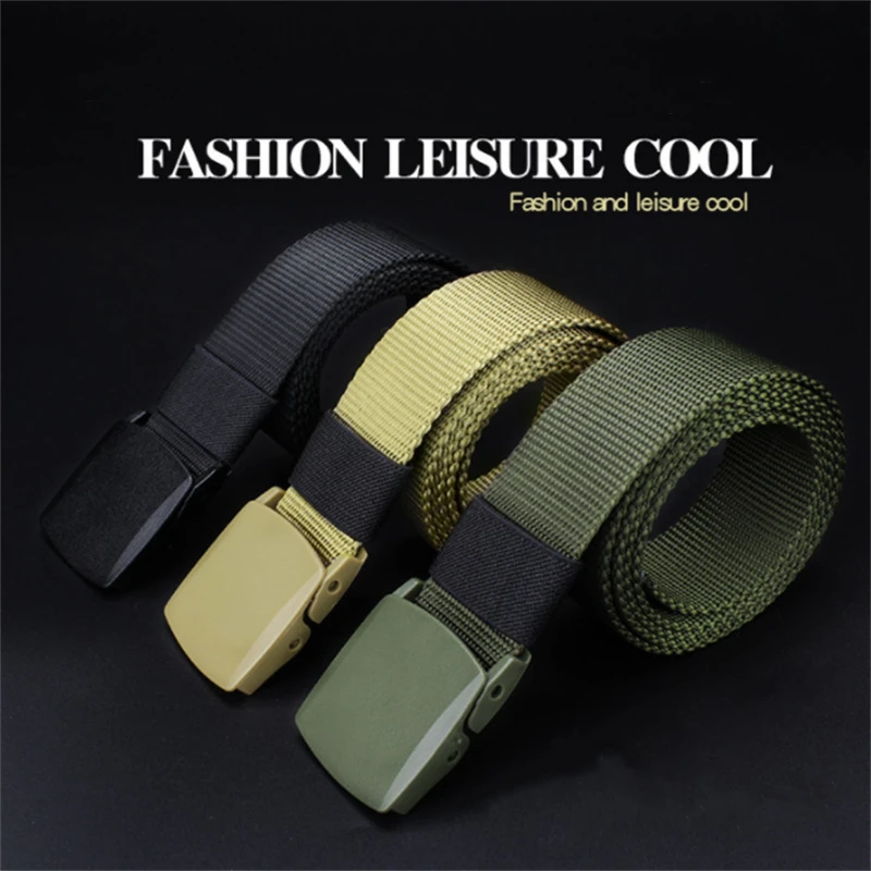Hot sale Men /women belt High Quality Automatic Buckle Nylon Belt OutdoorTravel Tactical Waist Belt Unisex add long Belts 120cm
Hot sale Men /women belt High Quality Automatic Buckle Nylon Belt OutdoorTravel Tactical Waist Belt Unisex add long Belts 120cm