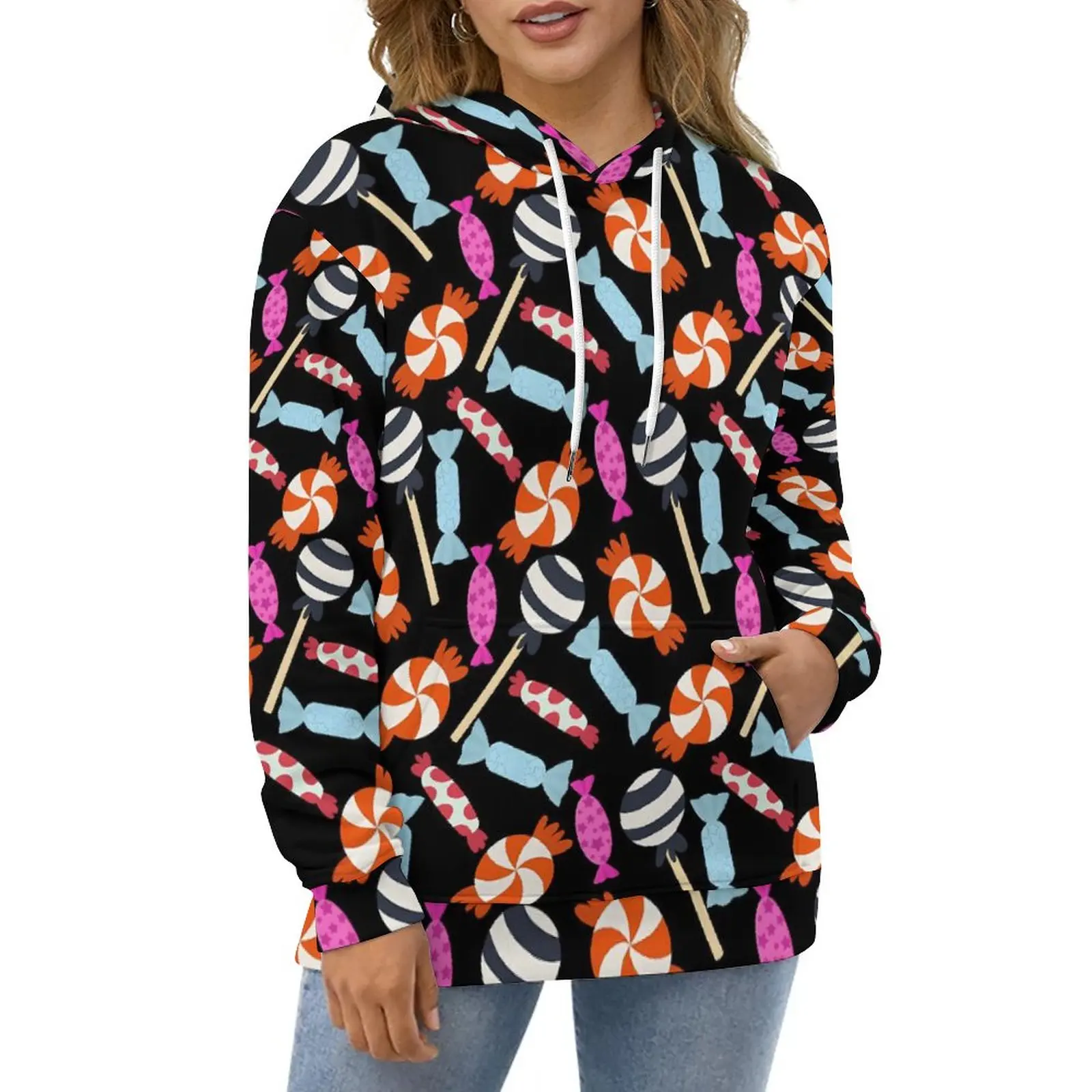 Candy Hoodies Spring Lollies Print Harajuku Oversized Pullover Hoodie Couple Long Sleeve Cool Graphic Casual Hooded Sweatshirts
Candy Hoodies Spring Lollies Print Harajuku Oversized Pullover Hoodie Couple Long Sleeve Cool Graphic Casual Hooded Sweatshirts