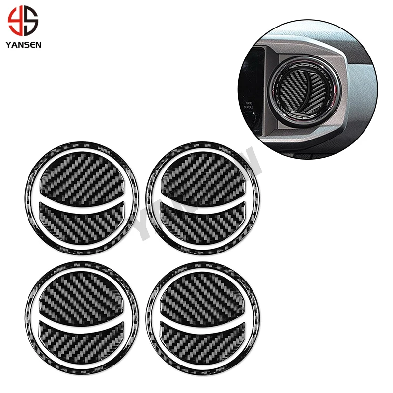 Real Carbon Fiber Central Control Air Outlet Trim Sticker Decoration For Toyota Tacoma 2015-2022 Car Interior Accessories
Real Carbon Fiber Central Control Air Outlet Trim Sticker Decoration For Toyota Tacoma 2015-2022 Car Interior Accessories
