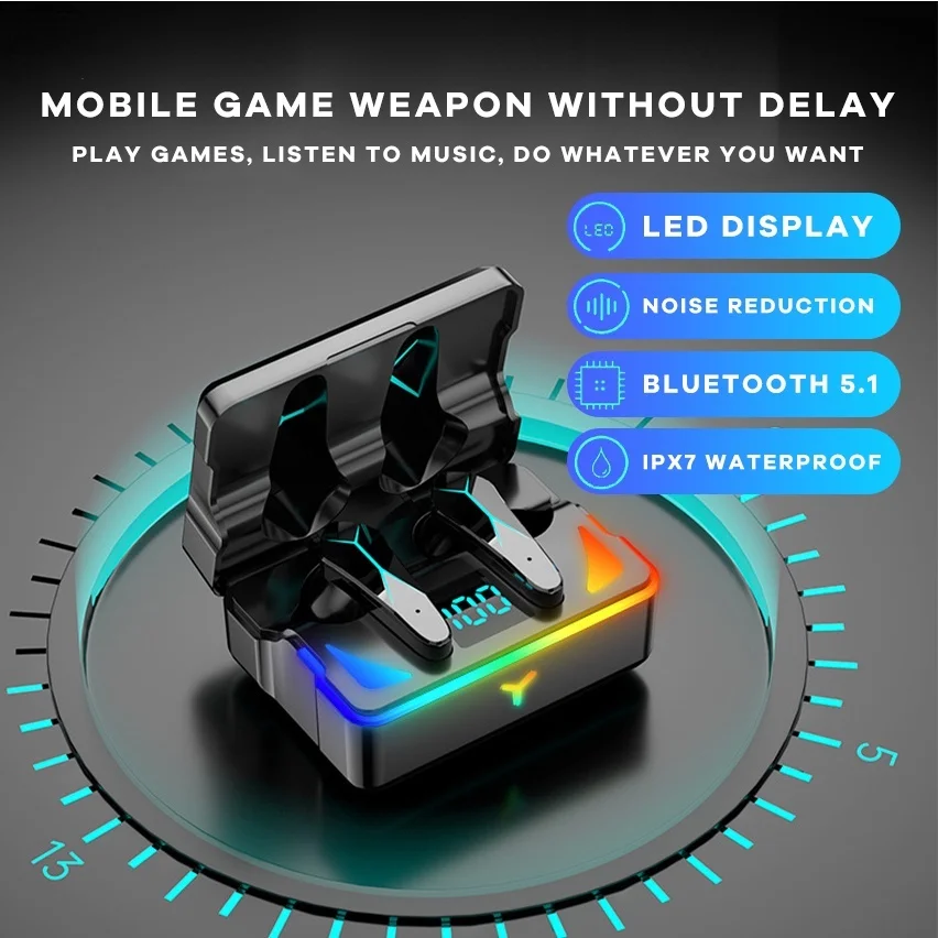 X7 Bluetooth 5.1 Earbuds Wireless Headset Technology Sports Headphone Earbuds TWS With Mic Headphones For All Smartphones
X7 Bluetooth 5.1 Earbuds Wireless Headset Technology Sports Headphone Earbuds TWS With Mic Headphones For All Smartphones
