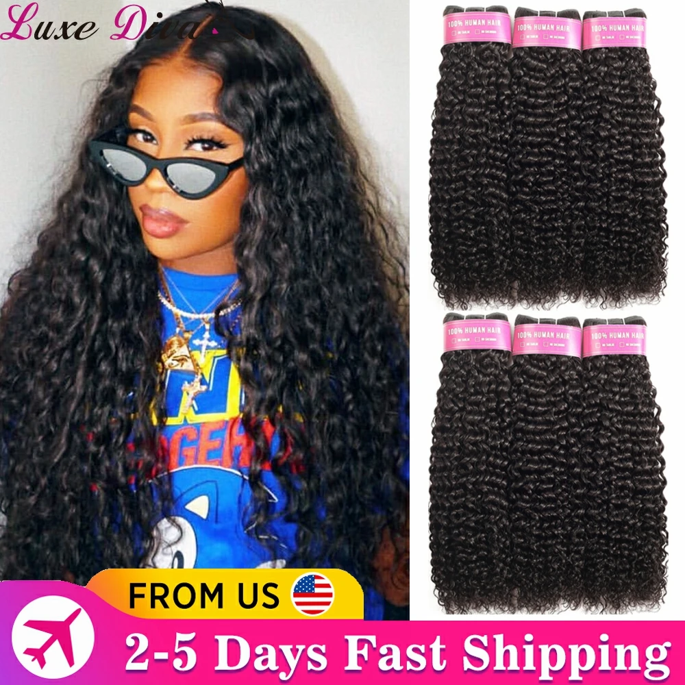 Luxediva Brazilian Hair Weaves Bundles Kinky Curly Remy Hair 8-30 Inch 100% Human Hair Bundles Wholesale Bulk Hair Deals
Luxediva Brazilian Hair Weaves Bundles Kinky Curly Remy Hair 8-30 Inch 100% Human Hair Bundles Wholesale Bulk Hair Deals