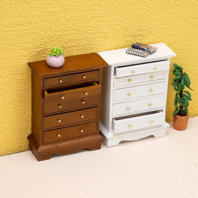 1:12 Dollhouse Miniature Chest of Drawers Storage Cabinet Locker Wardrobe Furniture Model Decor Toy Doll House Accessories
1:12 Dollhouse Miniature Chest of Drawers Storage Cabinet Locker Wardrobe Furniture Model Decor Toy Doll House Accessories