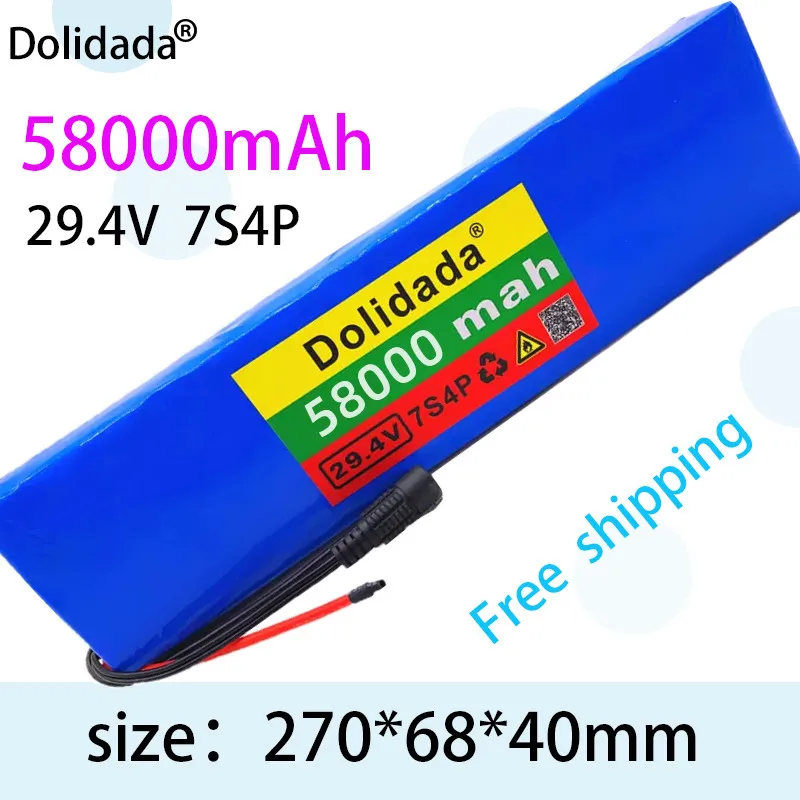 Оригинальный 7S4P 24V58000mah 29,4 V для литий-ионного аккумулятора, Встроенный BMS электрический велосипед, Одноколесный велосипед, скутер, мотор для ...
Оригинальный 7S4P 24V58000mah 29,4 V для литий-ионного аккумулятора, Встроенный BMS электрический велосипед, Одноколесный велосипед, скутер, мотор для ...